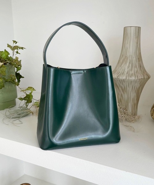 Heather(ヘザー)の「GREEDY/BAG 357681(ハンドバッグ・レディース・ブラック/ブラウン/アイボリー/グリーン・ONE SIZE)」の4枚目の写真