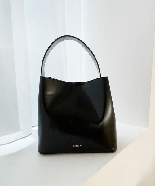 Heather(ヘザー)の「GREEDY/BAG 357681(ハンドバッグ・レディース・ブラック/ブラウン/アイボリー/グリーン・ONE SIZE)」の2枚目の写真