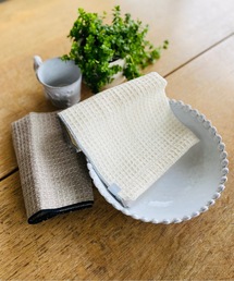 IO（イオ）（イオ）の「Hyva (ヒュバ) 暮らしに馴染むリネンのディッシュクロス。 日本生産 / HYV-SE038（ランチョンマット/テーブルウェア）」