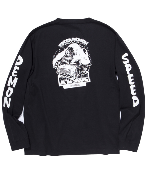 XLARGE（エクストララージ）の「L/S TEE SPEED DEMON（Tシャツ