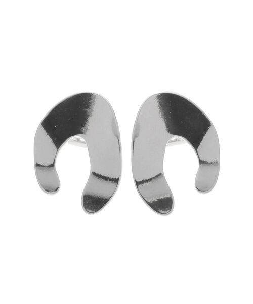 LAGUNAMOON（ラグナムーン）の「デフォルメカーブフォルムイヤリング（イヤリング・レディース・シルバー/ゴールド・FREE）」の4枚目の写真