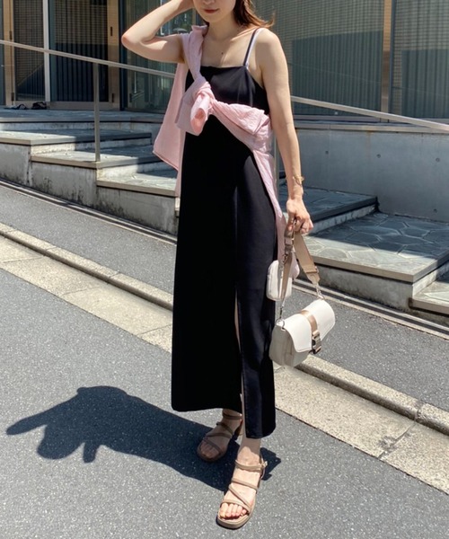 one after another NICE CLAUP（ワンアフターアナザーナイスクラップ）の「【2022AWアイテム】ユーティリティーボディBAG（ショルダーバッグ・レディース・ブラック/ピンク/アイボリー・FREE）」の8枚目の写真