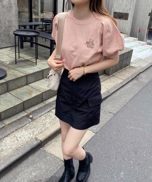 one after another NICE CLAUP（ワンアフターアナザーナイスクラップ）の「【2022AWアイテム】ユーティリティーボディBAG（ショルダーバッグ・レディース・ブラック/ピンク/アイボリー・FREE）」の7枚目の写真