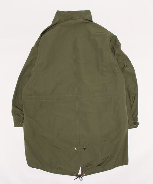 Q（キュー）の「ファー付きモッズコート（モッズコート・レディース・ブラック/カーキ・MEDIUM）」の12枚目の写真