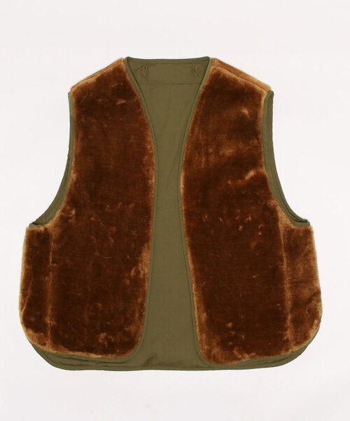 Q（キュー）の「ファー付きモッズコート（モッズコート・レディース・ブラック/カーキ・MEDIUM）」の14枚目の写真