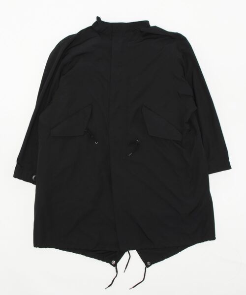 Q（キュー）の「ファー付きモッズコート（モッズコート・レディース・ブラック/カーキ・MEDIUM）」の10枚目の写真