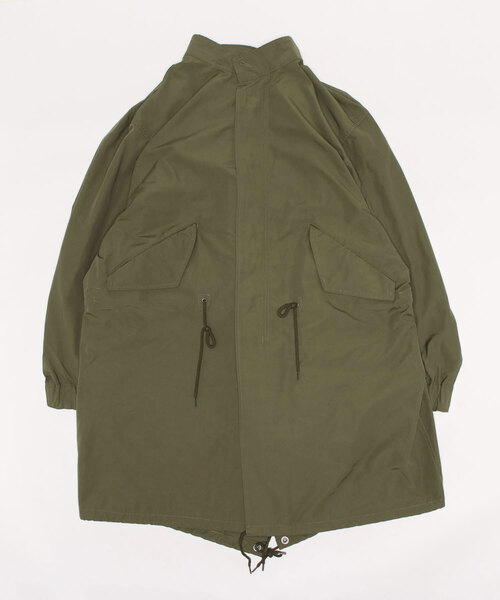 Q（キュー）の「ファー付きモッズコート（モッズコート・レディース・ブラック/カーキ・MEDIUM）」の11枚目の写真