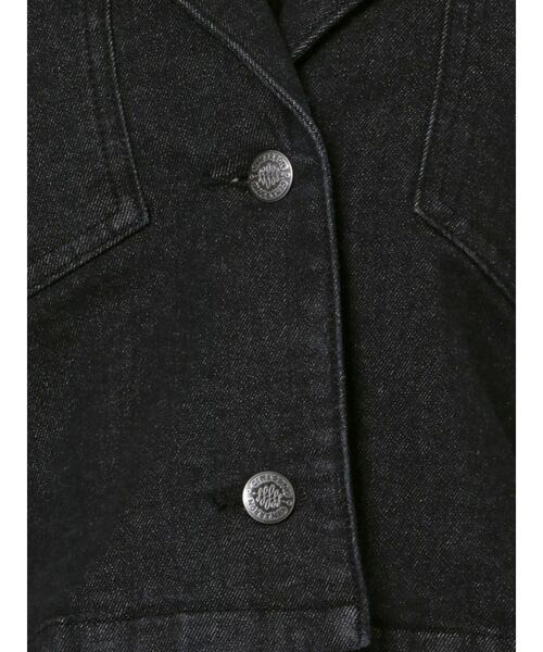 CIMARRON（シマロン）の「【CIMARRON】テーラーデニムショートジャケット（デニムジャケット・レディース・ブラック/ブラウン/ベージュ・FREE）」の14枚目の写真