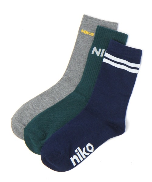 niko and...(ニコアンド)の「オリジナルニコロゴ3SETソックス(ソックス/靴下・レディース・ホワイト/ブラック/その他2/その他3/ピンク/その他4/その他5/その他1/その他6/その他7・FREE)」の7枚目の写真