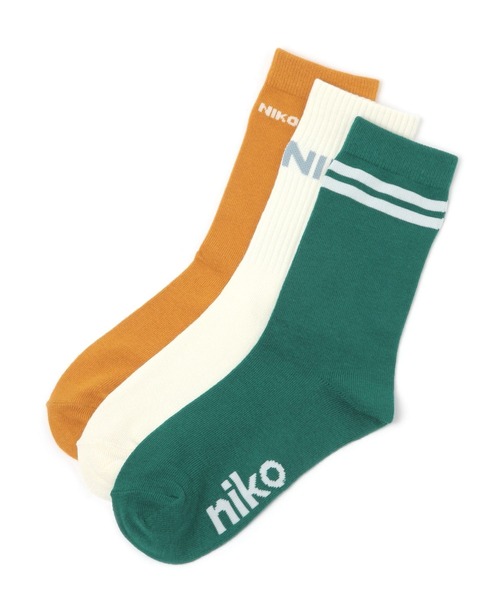 niko and...(ニコアンド)の「オリジナルニコロゴ3SETソックス(ソックス/靴下・レディース・ホワイト/ブラック/その他2/その他3/ピンク/その他4/その他5/その他1/その他6/その他7・FREE)」の9枚目の写真