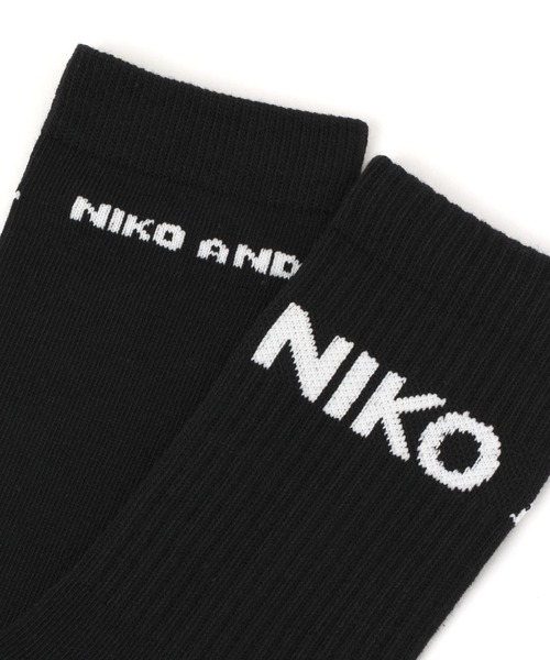 niko and...(ニコアンド)の「オリジナルニコロゴ3SETソックス(ソックス/靴下・レディース・ホワイト/ブラック/その他2/その他3/ピンク/その他4/その他5/その他1/その他6/その他7・FREE)」の14枚目の写真