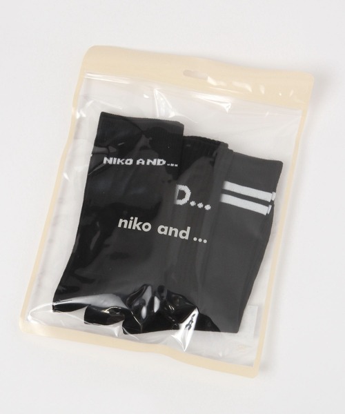 niko and...(ニコアンド)の「オリジナルニコロゴ3SETソックス(ソックス/靴下・レディース・ホワイト/ブラック/その他2/その他3/ピンク/その他4/その他5/その他1/その他6/その他7・FREE)」の18枚目の写真