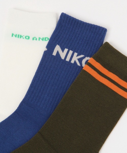 niko and...(ニコアンド)の「オリジナルニコロゴ3SETソックス(ソックス/靴下・レディース・ホワイト/ブラック/その他2/その他3/ピンク/その他4/その他5/その他1/その他6/その他7・FREE)」の19枚目の写真