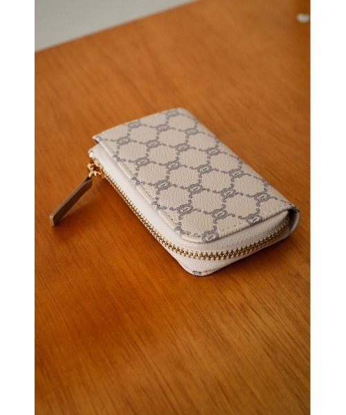 AZUL by moussy（アズールバイマウジー）の「CHAIN DESIGN KEY CASE/チェーンデザインキーケース（ポーチ・レディース・ブラック/ライトベージュ/ブラウン・FREE）」の3枚目の写真