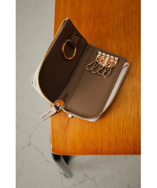 AZUL by moussy（アズールバイマウジー）の「CHAIN DESIGN KEY CASE/チェーンデザインキーケース（ポーチ・レディース・ブラック/ライトベージュ/ブラウン・FREE）」の18枚目の写真