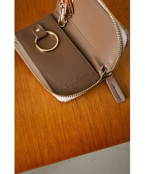 AZUL by moussy（アズールバイマウジー）の「CHAIN DESIGN KEY CASE/チェーンデザインキーケース（ポーチ・レディース・ブラック/ライトベージュ/ブラウン・FREE）」の19枚目の写真