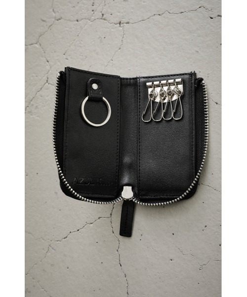 AZUL by moussy（アズールバイマウジー）の「CHAIN DESIGN KEY CASE/チェーンデザインキーケース（ポーチ・レディース・ブラック/ライトベージュ/ブラウン・FREE）」の8枚目の写真