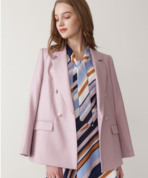 Pinky Dianne ピンキーアンドダイアン のテーラードジャケット ダブルブレストジャケット 031 を購入できます Pinky Dianne テーラードジャケット ジャケット アウター ダブルブレストジャケット テーラードジャケット Pinky Dianne ピンキー