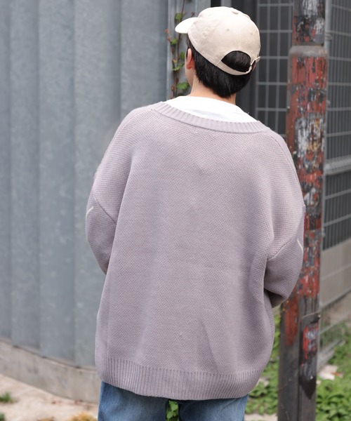 WEGO（ウィゴー）の「WEGO/総柄BIGカーディガン（カーディガン/ボレロ・メンズ・その他4/その他3/その他2/その他1・FREE）」の10枚目の写真