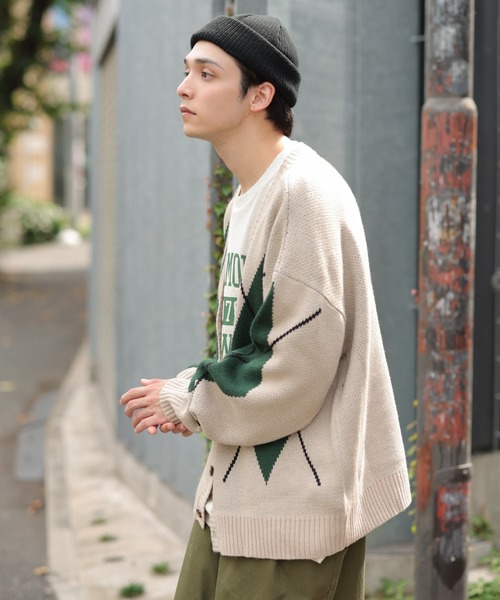 WEGO（ウィゴー）の「WEGO/総柄BIGカーディガン（カーディガン/ボレロ・メンズ・その他4/その他3/その他2/その他1・FREE）」の15枚目の写真