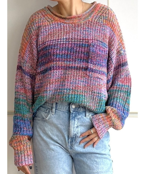 GAP（ギャップ）の「シェーカーステッチ クルーネックセーター（ニット/セーター・レディース・マルチ・L/S/M/XS/XL/XXS）」の8枚目の写真