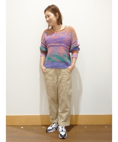 GAP（ギャップ）の「シェーカーステッチ クルーネックセーター（ニット/セーター・レディース・マルチ・L/S/M/XS/XL/XXS）」の12枚目の写真