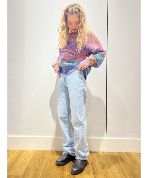 GAP（ギャップ）の「シェーカーステッチ クルーネックセーター（ニット/セーター・レディース・マルチ・L/S/M/XS/XL/XXS）」の15枚目の写真