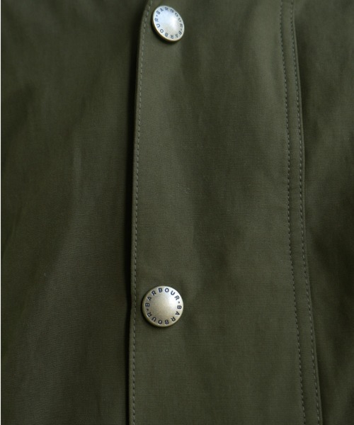 Barbour（バブアー）の「BARBOUR /バブアー BEAVER別注 TRANSPORT JACKET /トランスポートジャケット（ブルゾン・レディース・ブラック/セージグリーン・36/38/40/42）」の7枚目の写真