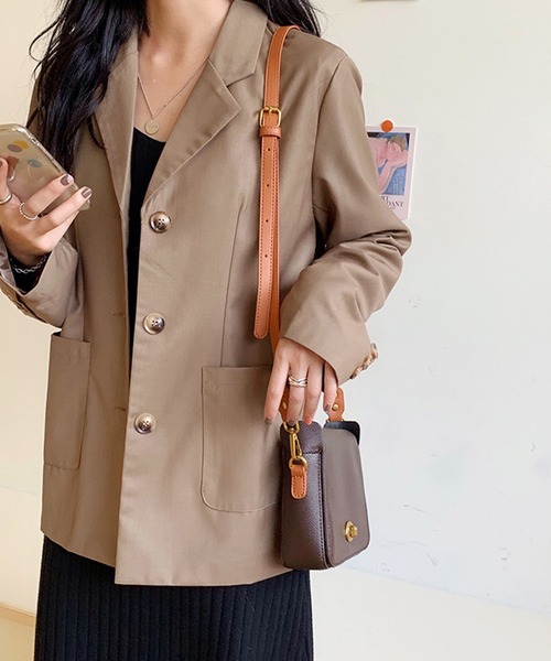 Dita Muaj.(ディータムアージュ)の「レトロショルダーバッグ(ショルダーバッグ・レディース・ブラウン・SMALL/LARGE)」の14枚目の写真