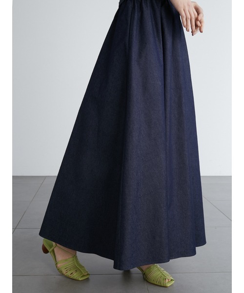 LILY BROWN(リリーブラウン)の「Vネックワンピース(ワンピース・レディース・ホワイト/ブルー/チェック・0/1)」の12枚目の写真