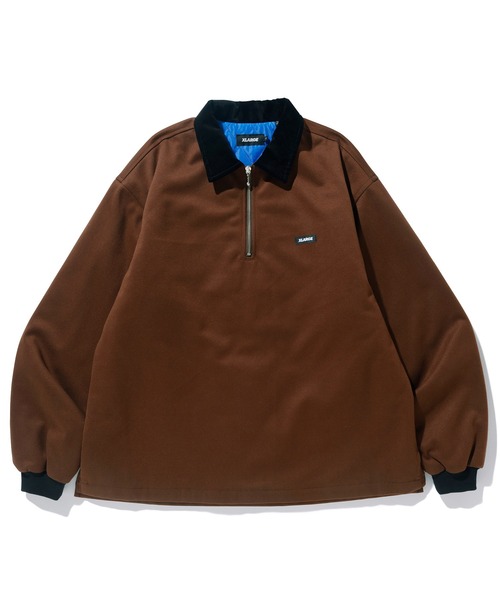 XLARGE（エクストララージ）の「QUILTED HALF ZIP SHIRT（シャツ