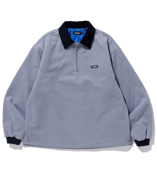 XLARGE（エクストララージ）の「QUILTED HALF ZIP SHIRT（シャツ/ブラウス・メンズ・グレー/ブラウン/ブラック・S/XL/M/L）」の11枚目の写真