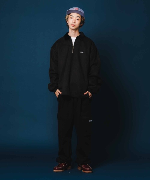 XLARGE（エクストララージ）の「QUILTED HALF ZIP SHIRT（シャツ/ブラウス・メンズ・グレー/ブラウン/ブラック・S/XL/M/L）」の14枚目の写真