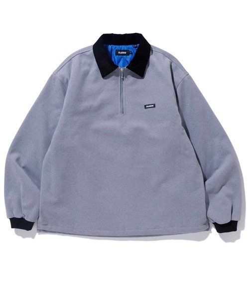 XLARGE（エクストララージ）の「QUILTED HALF ZIP SHIRT（シャツ/ブラウス・メンズ・グレー/ブラウン/ブラック・S/XL/M/L）」の15枚目の写真