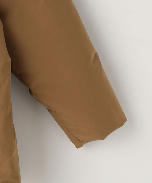 NOLLEY’S（ノーリーズ）の「2WAYストレッチ・撥水スタンドダウン（ダウンジャケット/コート・レディース・チャコールグレー/キャメル・38/36）」の11枚目の写真