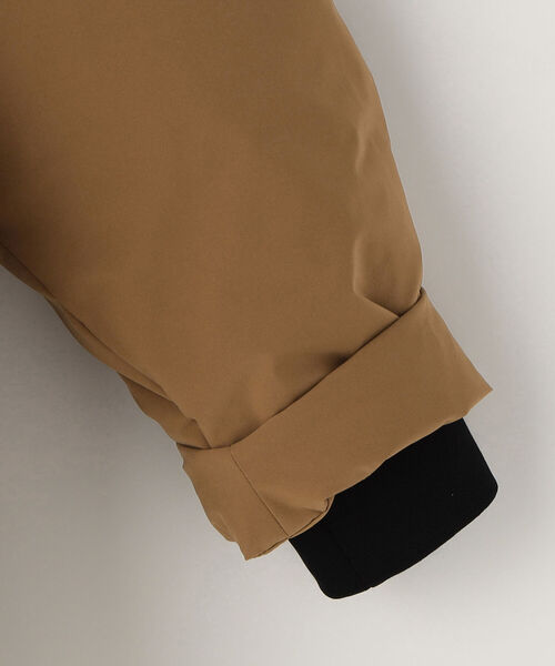 NOLLEY’S（ノーリーズ）の「2WAYストレッチ・撥水スタンドダウン（ダウンジャケット/コート・レディース・チャコールグレー/キャメル・38/36）」の21枚目の写真