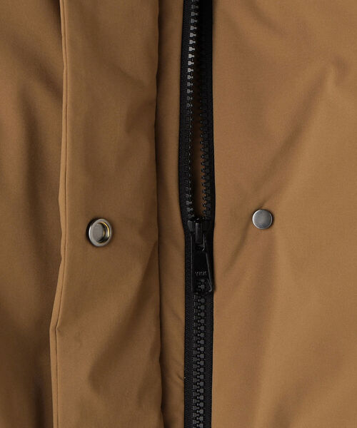 NOLLEY’S（ノーリーズ）の「2WAYストレッチ・撥水スタンドダウン（ダウンジャケット/コート・レディース・チャコールグレー/キャメル・38/36）」の16枚目の写真