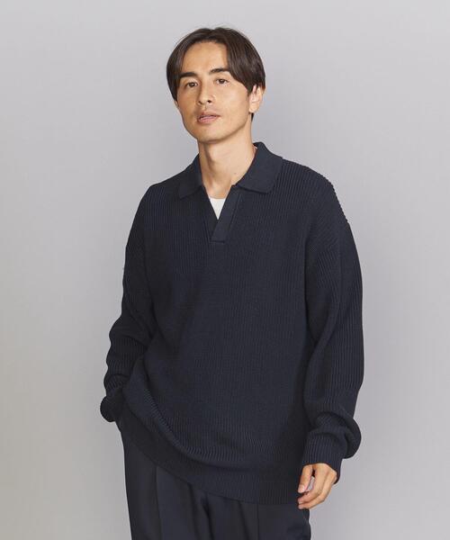 DEMYEE コットン スキッパー ニット CARRE DEMYEE コットン スキッパー ニット CARRE