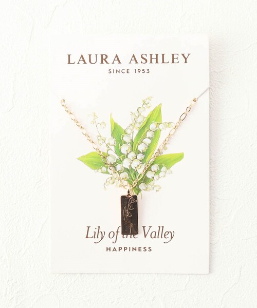 スズラン”HAPPINESS'ペンダント（ネックレス）｜LAURA ASHLEY（ローラ