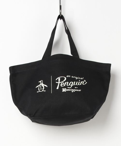 penguin BY MUNSINGWEAR（ペンギン バイ マンシングウェア）の「ZOZO CHAMPIONSHIP EXCLUSIVE PENGUIN TOTE BAG MINI（トートバッグ・メンズ・ホワイト/ブラック・FREE）」の17枚目の写真