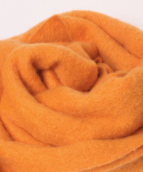 Heather（ヘザー）の「ボリュームストール　162173（ストール/ショール・レディース・アイボリー/ブラック/ブルー/パープル/オレンジ・ONE SIZE）」の6枚目の写真