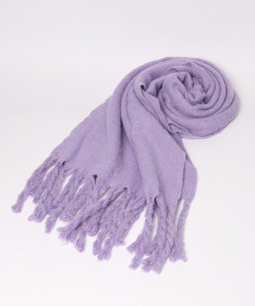 Heather（ヘザー）の「ボリュームストール　162173（ストール/ショール・レディース・アイボリー/ブラック/ブルー/パープル/オレンジ・ONE SIZE）」の9枚目の写真