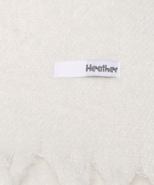 Heather（ヘザー）の「ボリュームストール　162173（ストール/ショール・レディース・アイボリー/ブラック/ブルー/パープル/オレンジ・ONE SIZE）」の14枚目の写真