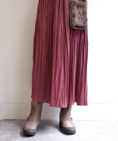 あしながおじさん（アシナガオジサン）の「耐水・防寒｜センタージップスノーブーツ　3180001（レインシューズ・レディース・ブラック/グレイッシュベージュ/ダークブラウン・LL/S/M/L）」の19枚目の写真