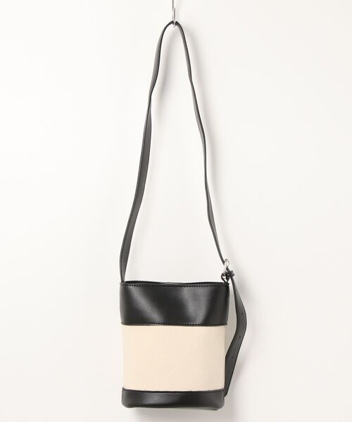 ap retro（アプレトロ）の「ショルダーバケツミニバッグ（ショルダーバッグ・レディース・ブラウン/ブラック/アイボリー/ベージュ・FREE）」の15枚目の写真