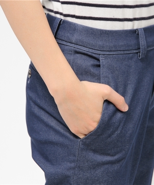 La TOTALITE（ラトータリテ）の「カラーパンツ。（その他パンツ・レディース・ホワイト/ブルー系その他・36/38/40）」の8枚目の写真