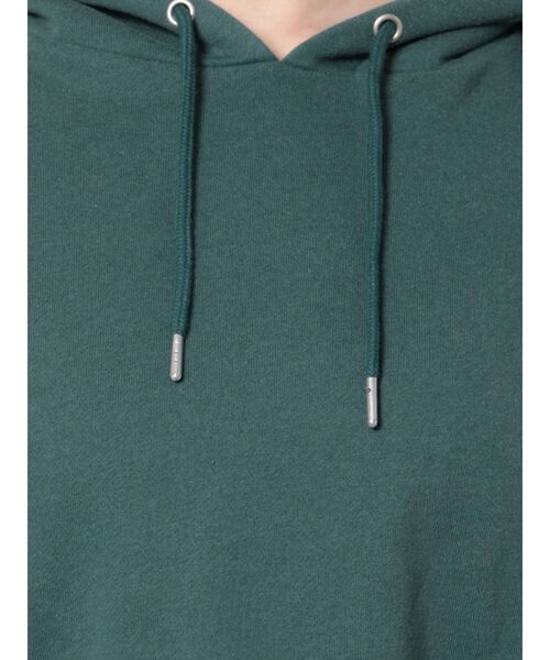 MURUA(ムルーア)の「クロップドボリュームフーディー(パーカー・レディース・ブラック/グリーン・FREE)」の10枚目の写真