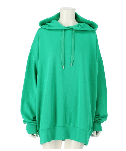 ANAP（アナップ）の「【WEB限定】シンプル裏起毛フーディートップススウェット（パーカー・レディース・パープル/ネイビー/ベージュ/マスタード/ピンク/グリーン/ブルー/グレー/ワイン/ブラック・FREE）」の5枚目の写真