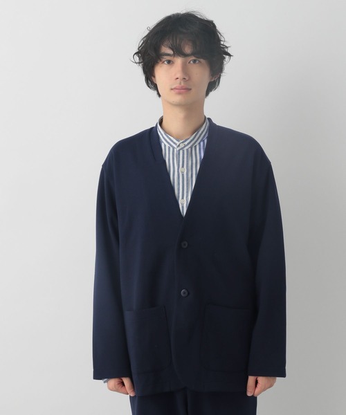 GLOBAL WORK(グローバルワーク)の「ジョーゼットジャケットカーディガン+WARM/295230(カーディガン/ボレロ・メンズ・ブルー系その他7/ダークグレー・SMALL/MEDIUM/LARGE)」の9枚目の写真