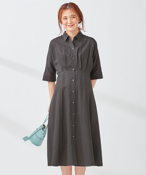 ebure - 美品 23SS ebure エブール シルクナイロン ロング丈